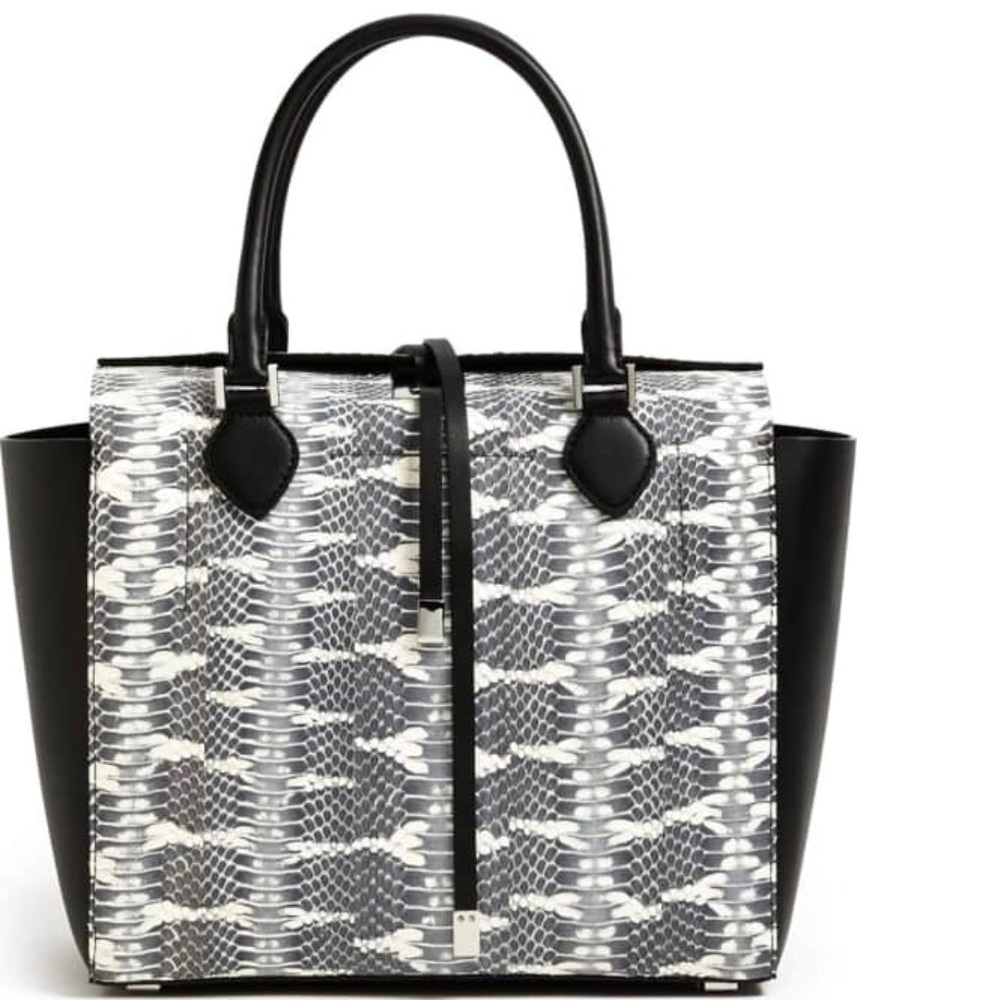 Michael Kors Snakeskin Leather Miranda Tote